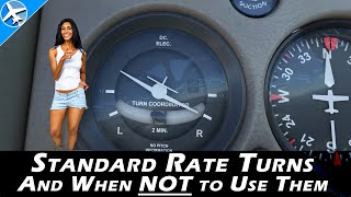 The Turn Coordinator  Standard Rate Turns Explained [upl. by Nisay]