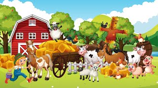 The Farmer in the Dell  Nursery Rhyme for Kids [upl. by Rol]