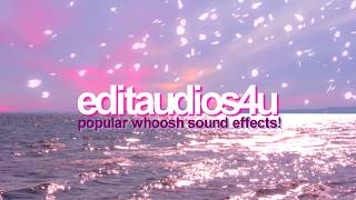 POPULAR WHOOSH SOUND EFFECTS FOR EDITS [upl. by Lepp]