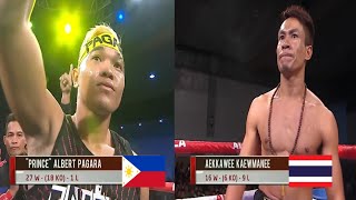 PAGARA vs KAEWMANEE  BOXING UNLIMITED [upl. by Sielen]