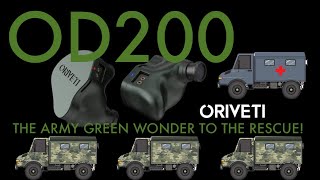 Oriveti OD200 Army Green Wonder [upl. by Dru]