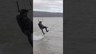 Kitesurfing mit Valentin Boardflips amp Tricks [upl. by Nimzay]