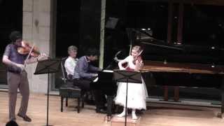 Trio movement for violin viola and piano composed by Alma Deutscher 2014 [upl. by Jain]