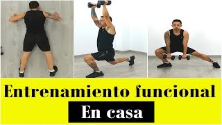 Entrenamiento funcional en casa – Rutina completa para principiantes e intermedios [upl. by Lord]