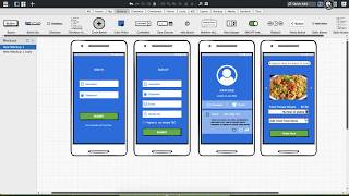 How to create app wireframes in Balasmiq [upl. by Nemhauser]