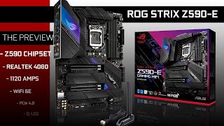 ASUS ROG STRIX Z590E Gaming The COMPLETE Preview [upl. by Bayer]