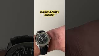 I Bought The Cheapest FAKE Patek Philippe Aquanaut  Wrist Roll [upl. by Rodenhouse]