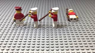 Musket Volley  Lego Stopmotion [upl. by Downs]