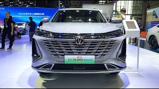 2023 CHANGAN CS75 Plus iDD PHEV Walkaround  Third Generation —2023 Shanghai Motor Show [upl. by Anaitsirk]