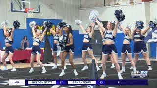 Penn State Behrend cheerleading gears up for NCA Nationals [upl. by Bondon]