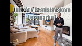 Unikátny byt na predaj v Bratislavskom Lesoparku [upl. by Cristobal636]