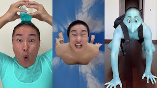 CRAZIEST Sagawa1gou Funny TikTok Compilation  Try Not To Laugh Watching Cactus Dance Challenge 2024 [upl. by Ahsened]