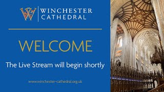 062523 Choral Evensong live from Winchester Cathedral 🇺🇦 [upl. by Assylem]