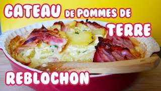 Gâteau de pommes de terre reblochon 🥔 🧀 [upl. by Eirrab764]