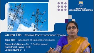 Inductance of Composite Conductor by Ms T Saritha Kumari [upl. by Senskell]