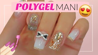 GORGEOUS Polygel Nails WITHOUT Dual Forms [upl. by Kaylee]