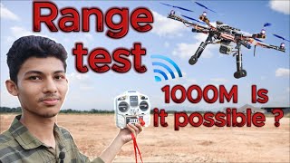 RC Microzone Transmitter Rang test microzone mc6c range test experiment diy [upl. by Aitram]