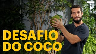 COMO ABRIR UM COCO NO DESESPERO  Tods Tentam [upl. by Eidac]