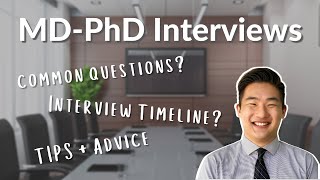 How to Ace MDPhD Interviews [upl. by Baiss737]