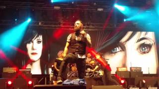 Skillet  Hero Live from Kiev 15062016 [upl. by Reemas]