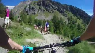 MTB trails hoch uber dem Lötschental [upl. by Nylareg48]