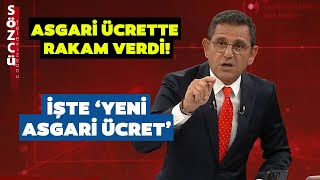 Fatih Portakal Asgari Ücrette Rakam Verdi İşte Yeni Asgari Ücret İddiası [upl. by Rockwood946]