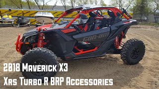 2018 Canam Maverick X3 XRS Turbo R BRP Accessories [upl. by Natala16]