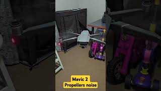 Mavic 2 Propellers noise😁 youtubeshorts quadcopter automobile drone dji [upl. by Odlawso]