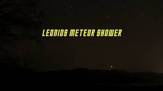 Leonids Meteor Shower Time Lapse [upl. by Sonny]