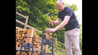 The Kindling Cracker™ firewood splitter Everything you need to know [upl. by Adiuqram]