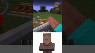 Updating Minecraft to get to the Lunar Moon Oi Oi Oi Villager shorts minecraft meme [upl. by Yssac]