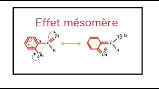 Effet mésomère dans les cycles aromatiques [upl. by Troc]