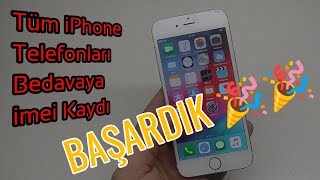 iphone Geçici imei Kaydı Ücretsiz Nasıl Yapılır  Bedavaya 🎉 [upl. by Tyrone]