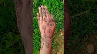 Flower mehndi design 🌺 Mehandi ki design ❤️ yt mehndi shorts trending  viral [upl. by Akered814]