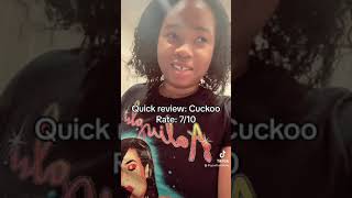 Cuckoo Movie Review [upl. by Jacquenette]