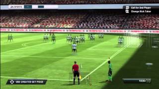 FIFA 13 Quick Tip Corner Kicks [upl. by Ayahs]