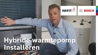 Hybride warmtepompinstallatie Installeren [upl. by Aveline]