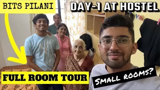 2023 BITS PILANI Hostel Room tour Ep3 bits engineering admission kota coaching familyvlog [upl. by Levania]