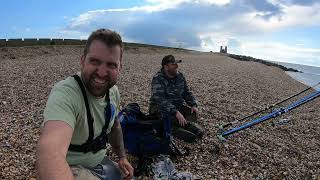 Fishing On Our Own At Reculver Where Are The Fish 4k [upl. by Fanestil449]