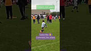 Collect run and pass rugby unforgetablemoments sports teamplay rugbytry rugbytown [upl. by Friend]