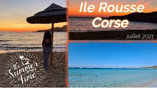 Vlog 7 Ile Rousse et Calvi Corse juillet 2021 [upl. by Fogel]