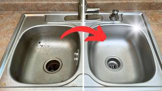 The Secret to Cleaning Stainless Steel Sinks Like a Pro [upl. by Ramiah]