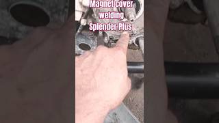 Magnet Cover Welding Kaise Kareautomobile bikemodifi viral video viralvideo shorts shortvide [upl. by Darius]