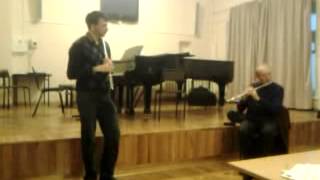 William Bennett  Flute Masterclass in Moscow 3 [upl. by Tram]