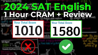 2024 SAT English FULL Review amp Exam Prep EVERYTHING YOU NEED TO KNOW [upl. by Lyrradal]