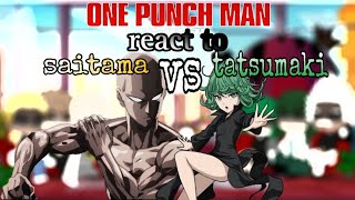 SClass Heros Reacts To SaitamaOpm react Saitama vs Cosmic Garou part 1 eng rus [upl. by Porche]