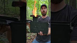 Minuteman Ammo Can Rocket Stove 🔥 [upl. by Teevens187]