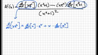 Screencast 234 Combining the Product and Quotient Rules [upl. by Irual]