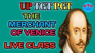 the merchant of VeniceWilliam Shakespeare best comedythe merchant of VeniceUP TGT PGT [upl. by Fabria]