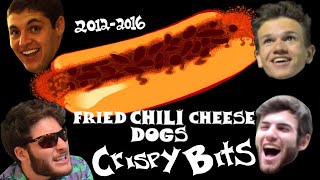 Fried Chili Cheese Dogs Crispy Bits [upl. by Vivienne919]